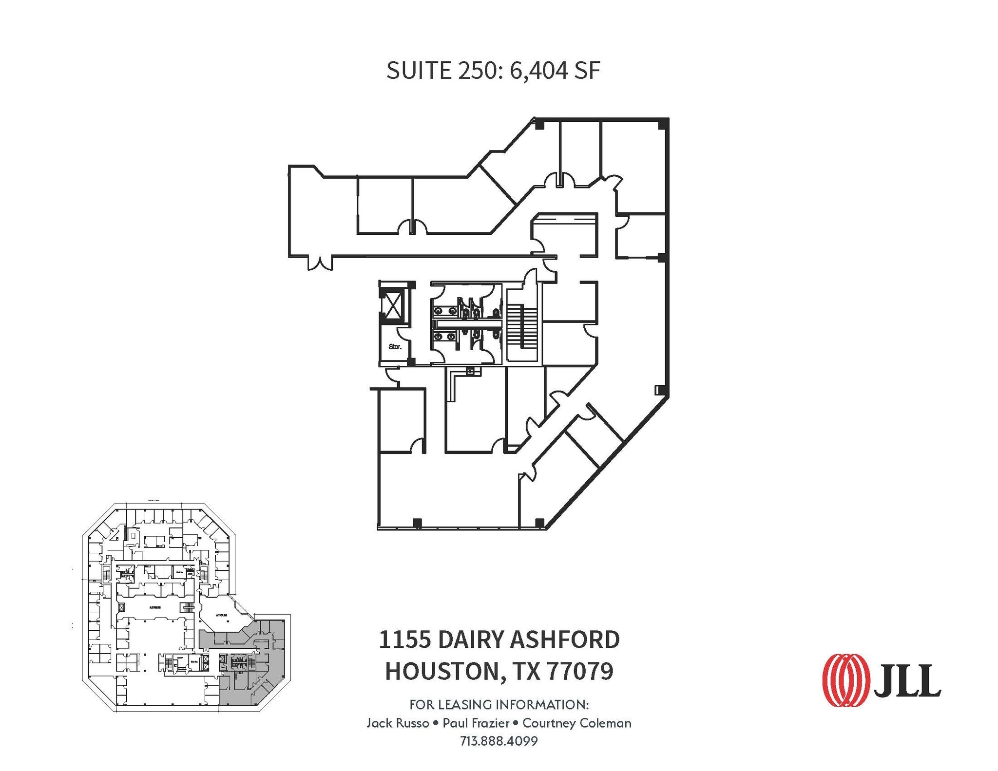14701 St. Marys Ln, Houston, TX for lease Floor Plan- Image 1 of 1