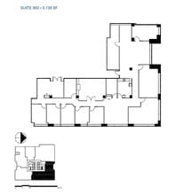 40 University Ave, Toronto, ON à louer Plan d’étage- Image 1 de 1