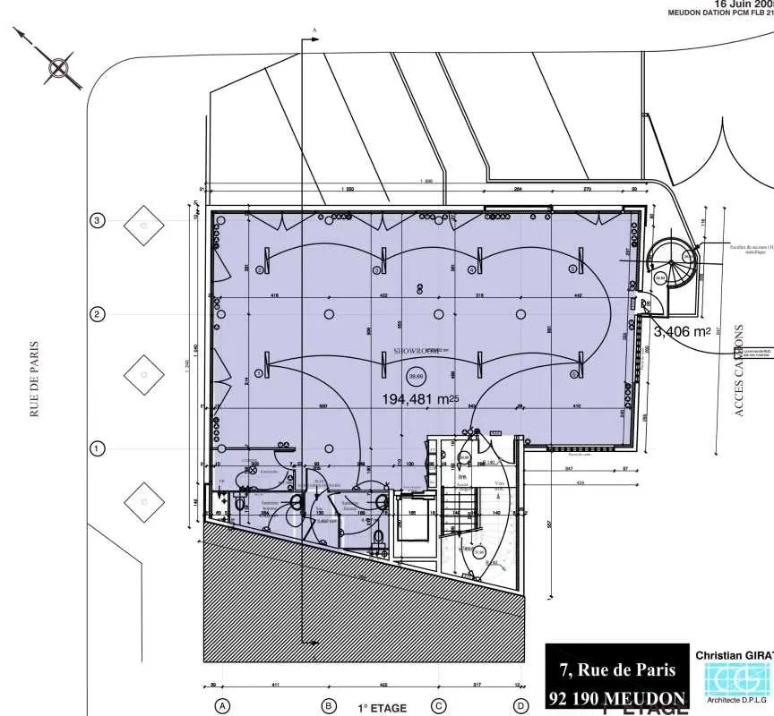 Retail in Meudon for lease Floor Plan- Image 1 of 13