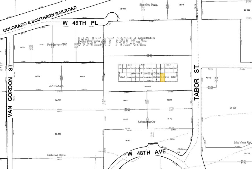 11919 W I-70 N, Wheat Ridge, CO for sale - Plat Map - Image 2 of 41