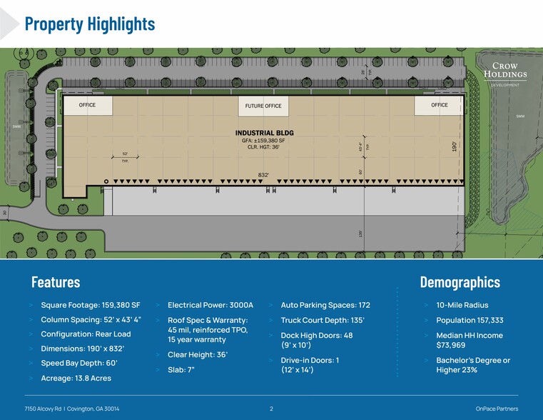 7150 Alcovy Rd, Covington, GA for lease - Site Plan - Image 3 of 5