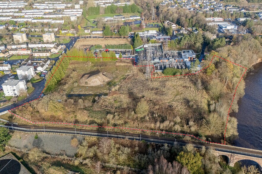 28 Winston Rd, Galashiels à vendre - Aérien - Image 2 de 7