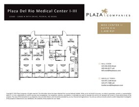 13660 N 94th Dr, Peoria, AZ for lease Floor Plan- Image 1 of 1