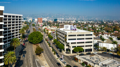 640 S San Vicente Blvd, Los Angeles, CA - Aérien  Vue de la carte