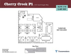 3131 S Vaughn Way, Aurora, CO for lease Floor Plan- Image 2 of 2