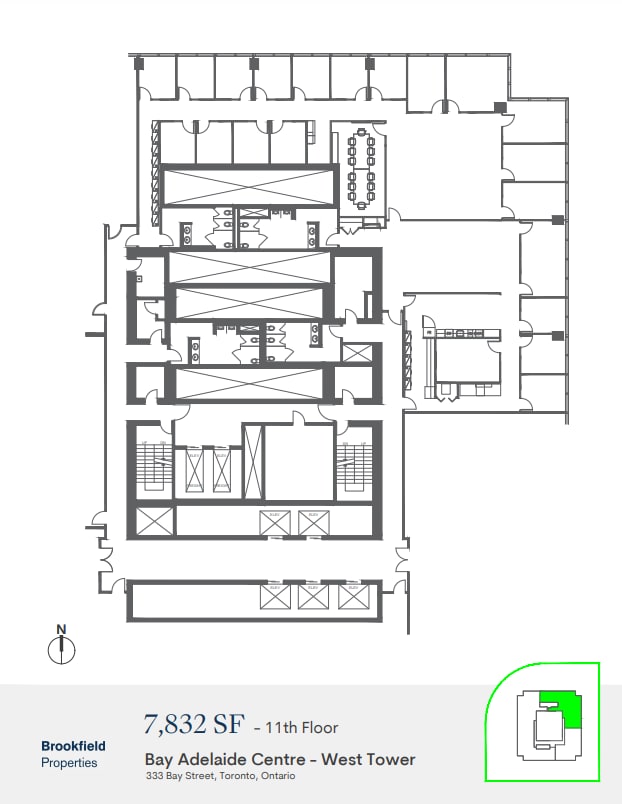 333 Bay St, Toronto, ON for lease Floor Plan- Image 1 of 1