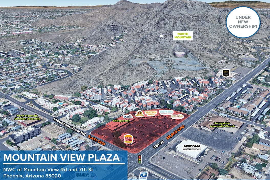 9812-9832 N 7th St, Phoenix, AZ for lease Primary Photo- Image 1 of 5