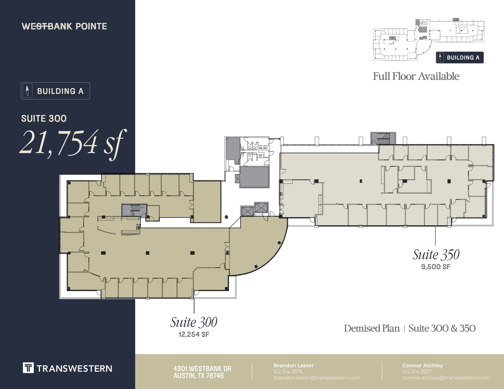 4301 Westbank Dr, Austin, TX à louer Plan de site- Image 1 de 1