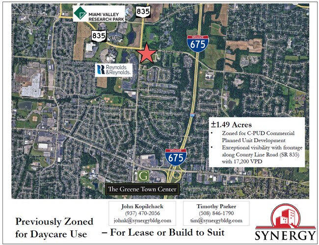 More details for County Line Rd & Research Blvd, Beavercreek, OH - Land for Sale