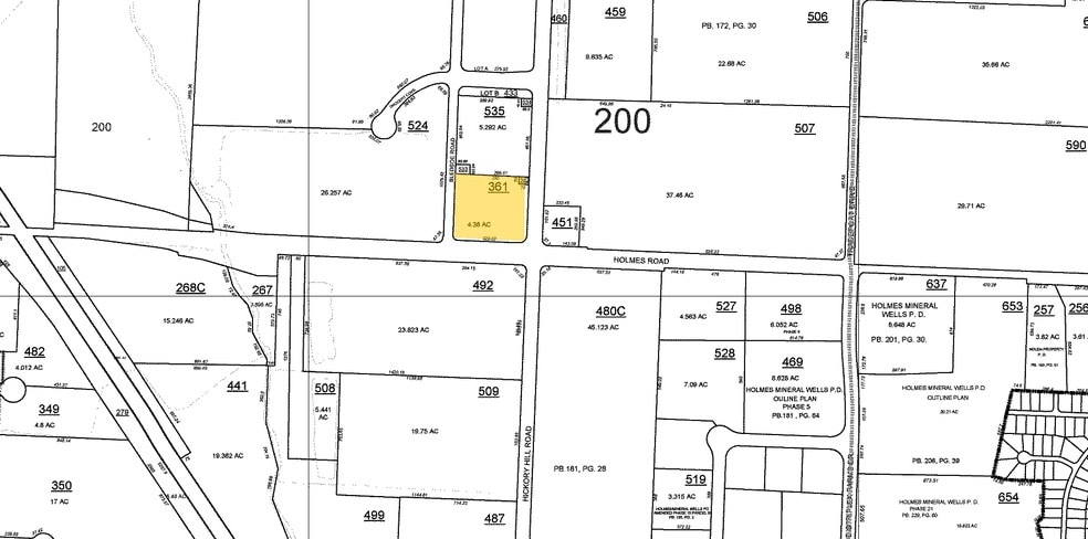 5191 Hickory Hill Rd, Memphis, TN for lease - Plat Map - Image 3 of 3