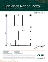 630 Plaza Dr, Highlands Ranch, CO for lease Floor Plan- Image 1 of 12