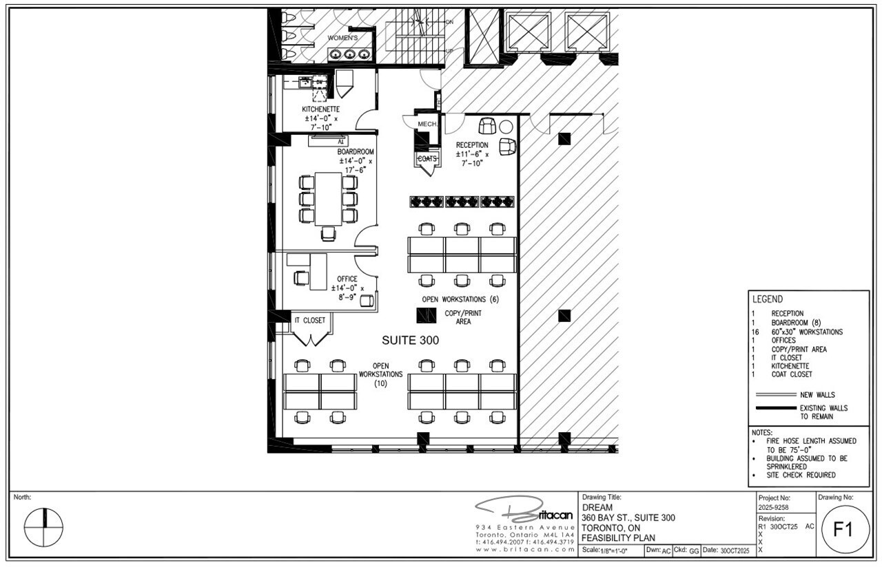 360 Bay St, Toronto, ON à louer Plan d’étage- Image 1 de 1