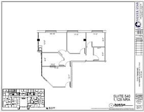 3100 Timmons Ln, Houston, TX à louer Plan d  tage- Image 1 de 1