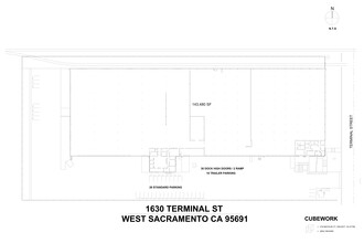 1630 Terminal St, West Sacramento, CA for lease Site Plan- Image 1 of 3