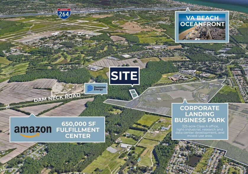 1537 Dam Neck Rd, Virginia Beach, VA à vendre - Photo du bâtiment - Image 2 de 2