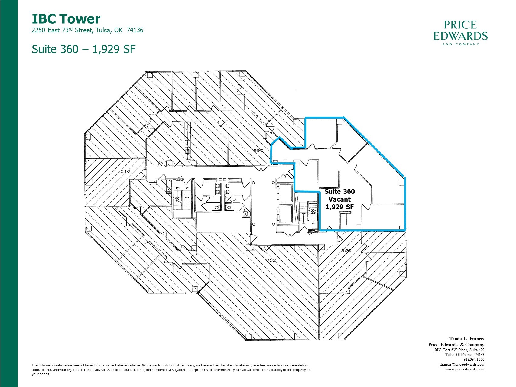 2250 E 73rd St, Tulsa, OK à louer Plan d  tage- Image 1 de 11