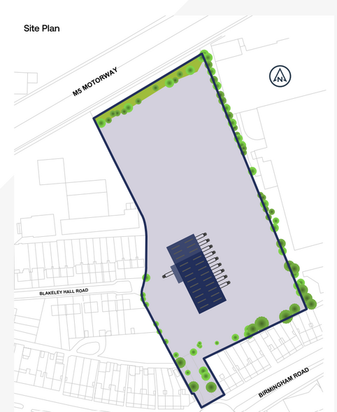 101 Blakeley Hall Rd, Oldbury à louer - Plan cadastral - Image 2 de 2