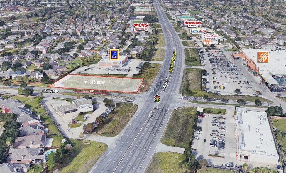 10402 Highway 6 S, Sugar Land, TX à louer - Photo du bâtiment - Image 1 de 3