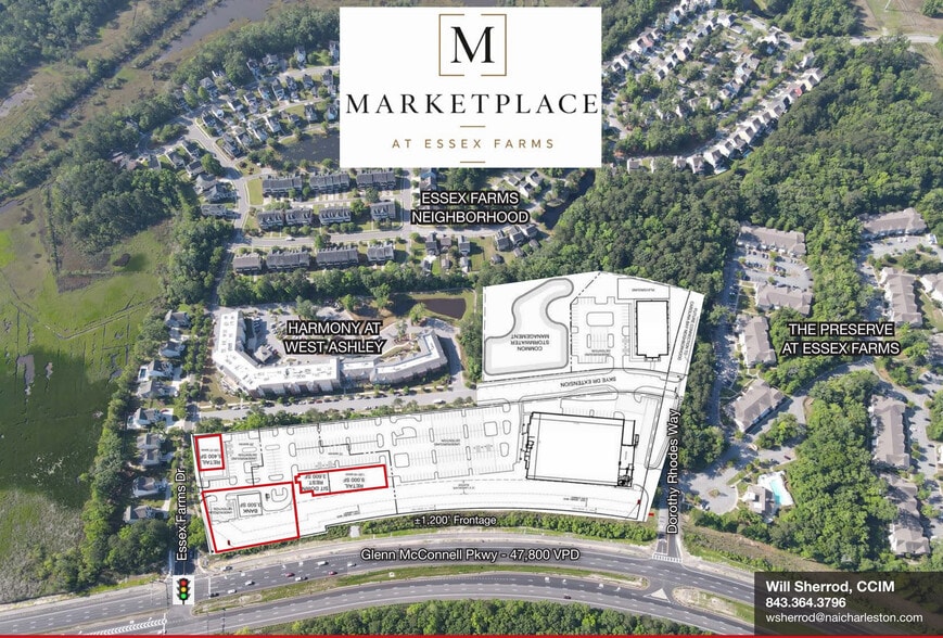 Essex Farms Dr, Charleston, SC for lease - Site Plan - Image 2 of 3