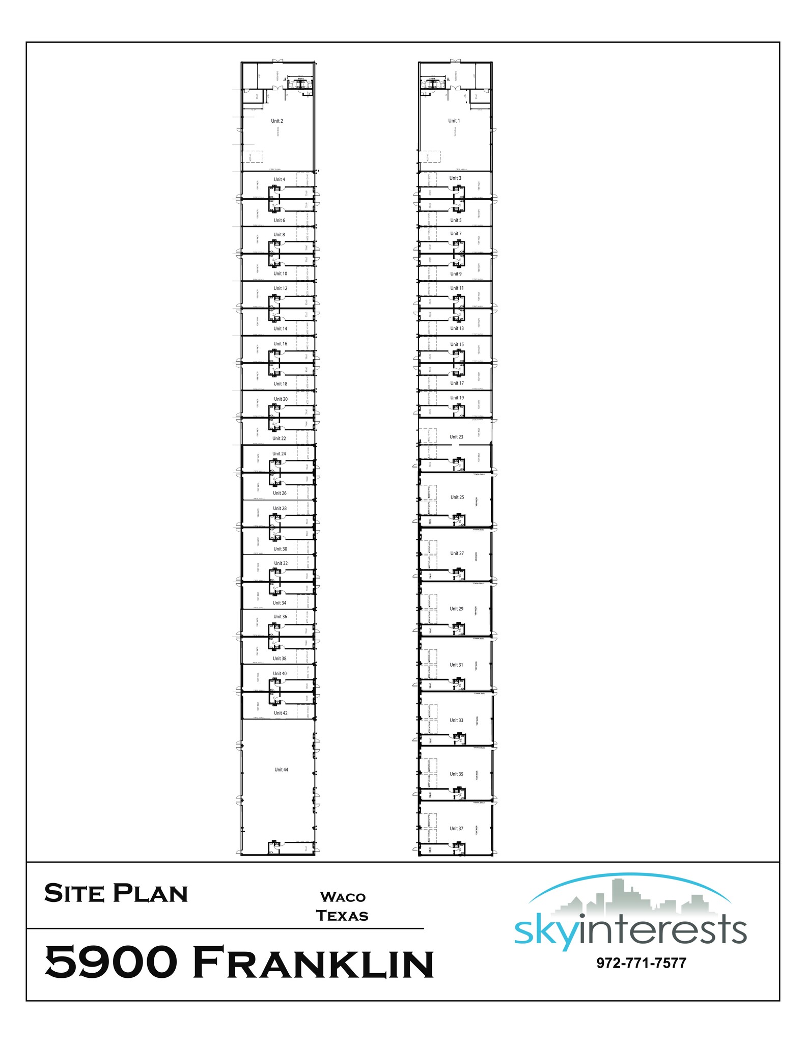 5900 Franklin Ave, Waco, TX for lease Site Plan- Image 1 of 1