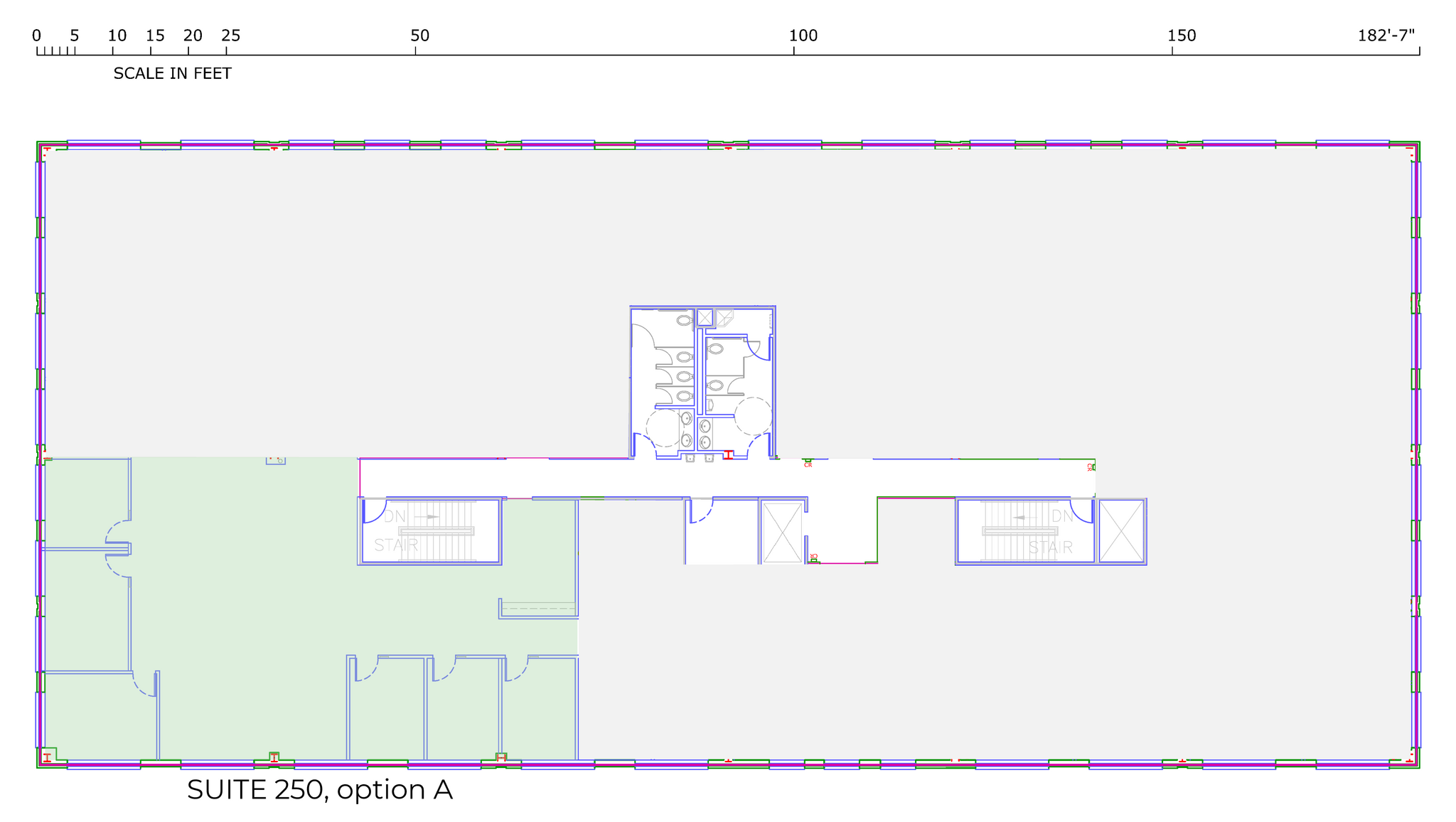 343 E Six Forks Rd, Raleigh, NC for lease Floor Plan- Image 1 of 7
