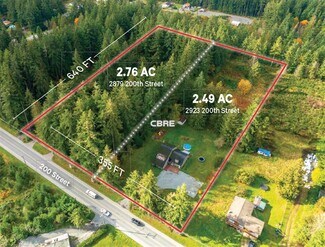 Plus de détails pour 2879-2923 200 St, Langley, BC - Terrain à vendre