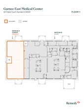 3 S Greenleaf Ave, Gurnee, IL à louer Plan d’étage- Image 1 de 1