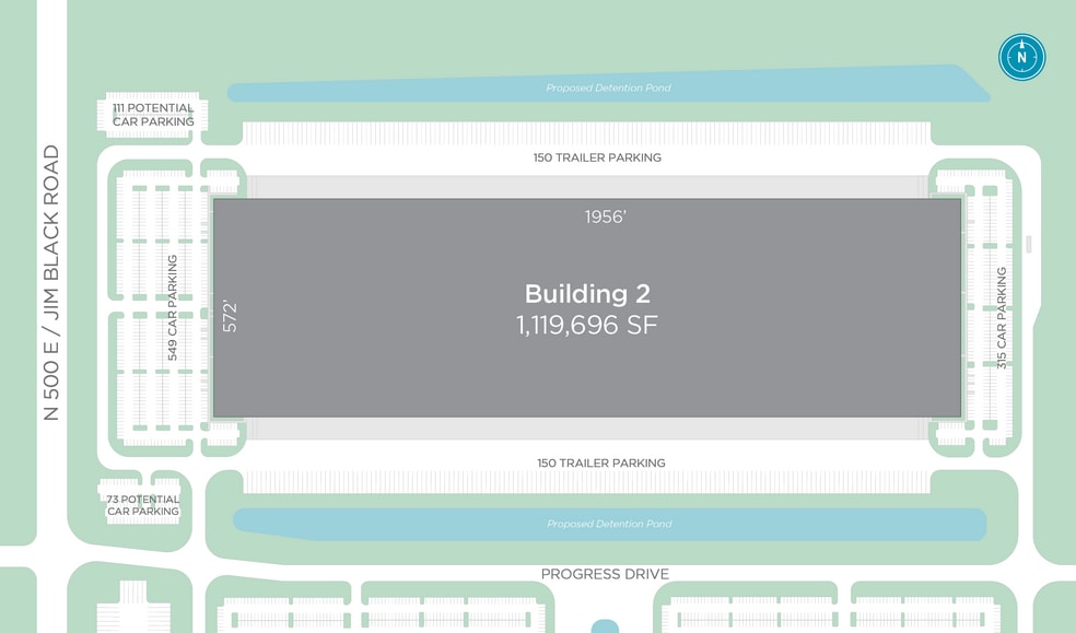 5081 E 100 N, Franklin, IN for lease - Building Photo - Image 1 of 3