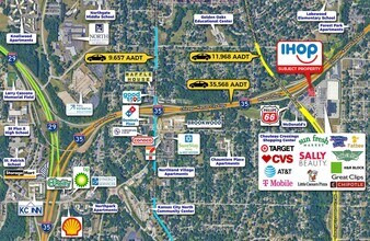 4337 N Chouteau Trfy, Kansas City, MO - Aérien  Vue de la carte - Image1