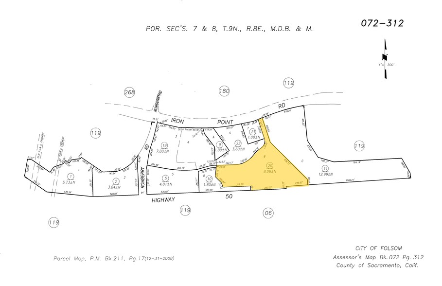 2295 Iron Point Rd, Folsom, CA for lease - Plat Map - Image 3 of 14