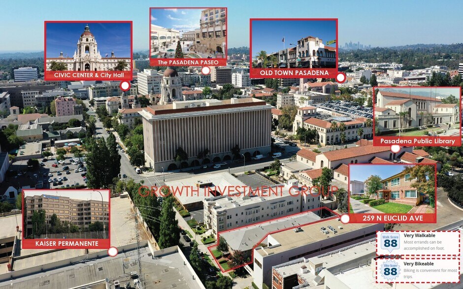 259 N Euclid Ave, Pasadena, CA à vendre - Photo du bâtiment - Image 3 de 40