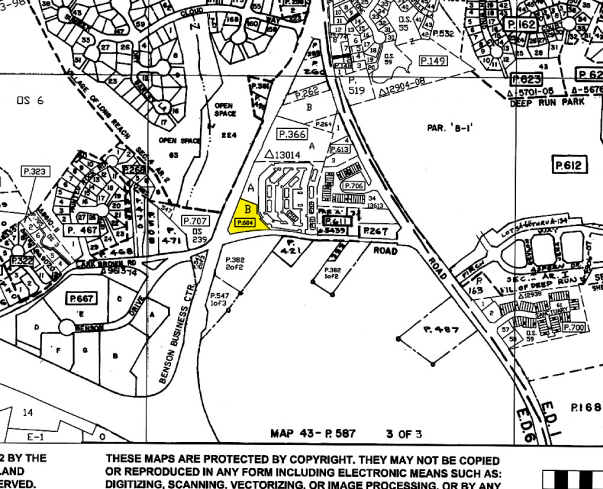 8178 Lark Brown Rd, Elkridge, MD à louer - Plan cadastral - Image 2 de 11