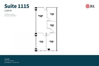 5530 Wisconsin Ave, Chevy Chase, MD for lease Floor Plan- Image 1 of 1