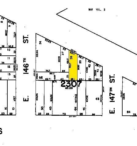 2774 3rd Ave, Bronx, NY à louer - Plan cadastral - Image 2 de 2