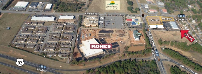 2822 Nottingham Way, Albany, GA for lease - Aerial - Image 2 of 5