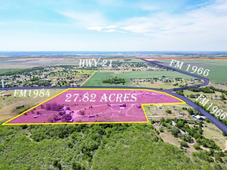 2143 FM 1966, Maxwell, TX à vendre - Aérien - Image 3 de 17