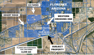 Plus de détails pour 455 AZ-287 Hwy, Florence, AZ - Terrain à louer