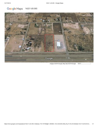 Plus de détails pour 16621 S US Highway 385, Odessa, TX - Terrain à vendre