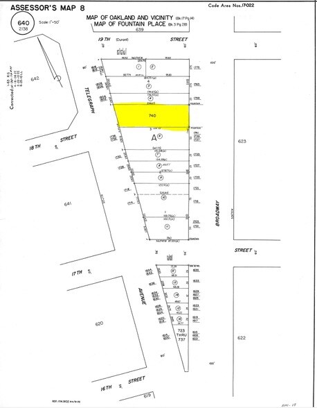 1634-1629 Telegraph Ave, Oakland, CA à louer - Plan cadastral - Image 2 de 9
