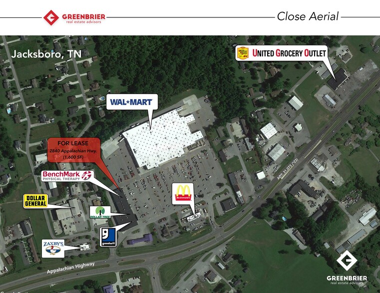 2832-2844 Appalachian Hwy, Jacksboro, TN for lease - Building Photo - Image 2 of 6