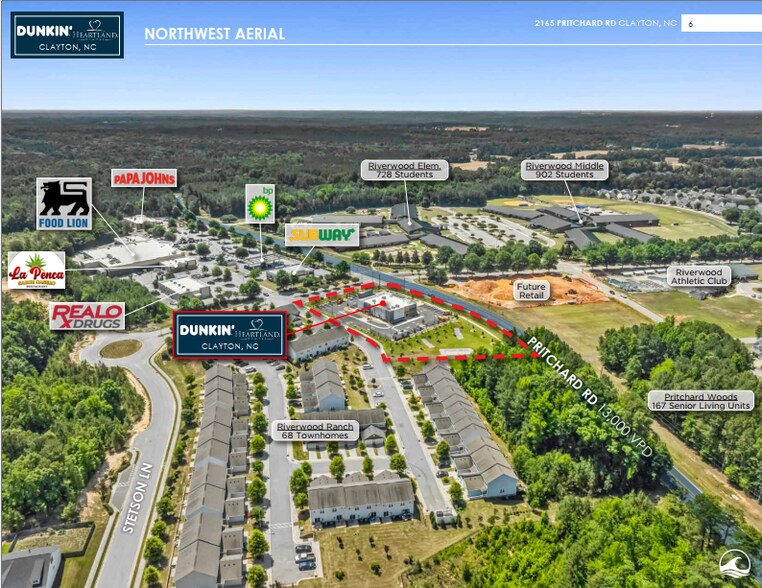 2165 Pritchard Rd, Clayton, NC à vendre - Photo du bâtiment - Image 3 de 4