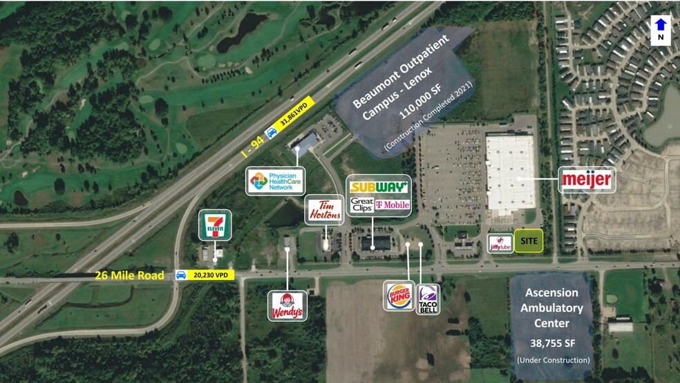 36865 26 Mile Rd, Lenox, MI for lease - Building Photo - Image 1 of 1