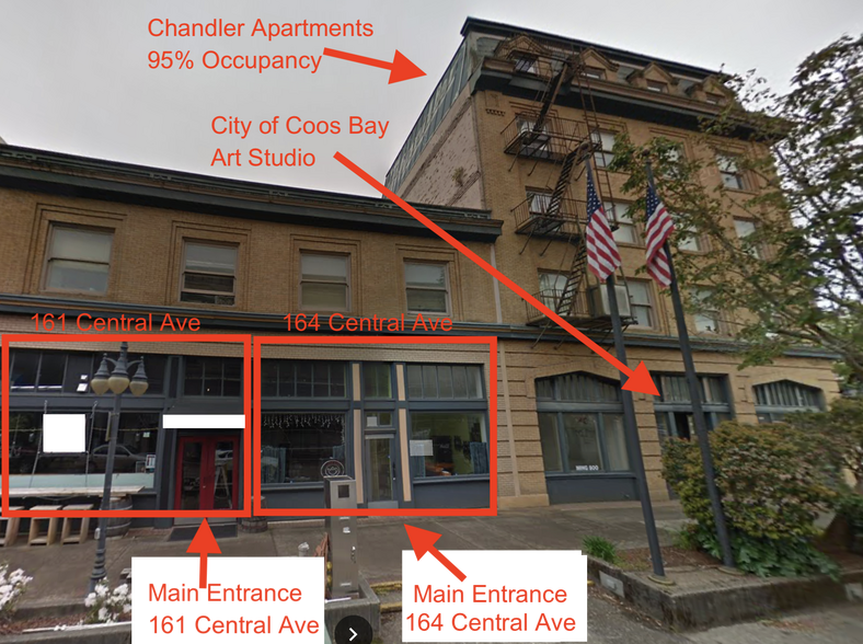 187 Central Ave, Coos Bay, OR à louer - Photo du bâtiment - Image 2 de 11