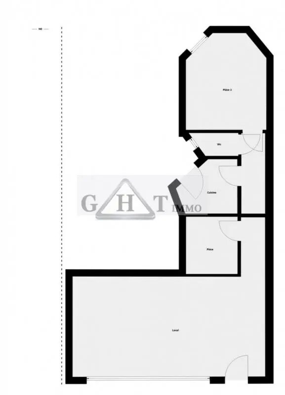 Commerce de détail dans Paris à vendre Plan d’étage- Image 1 de 4