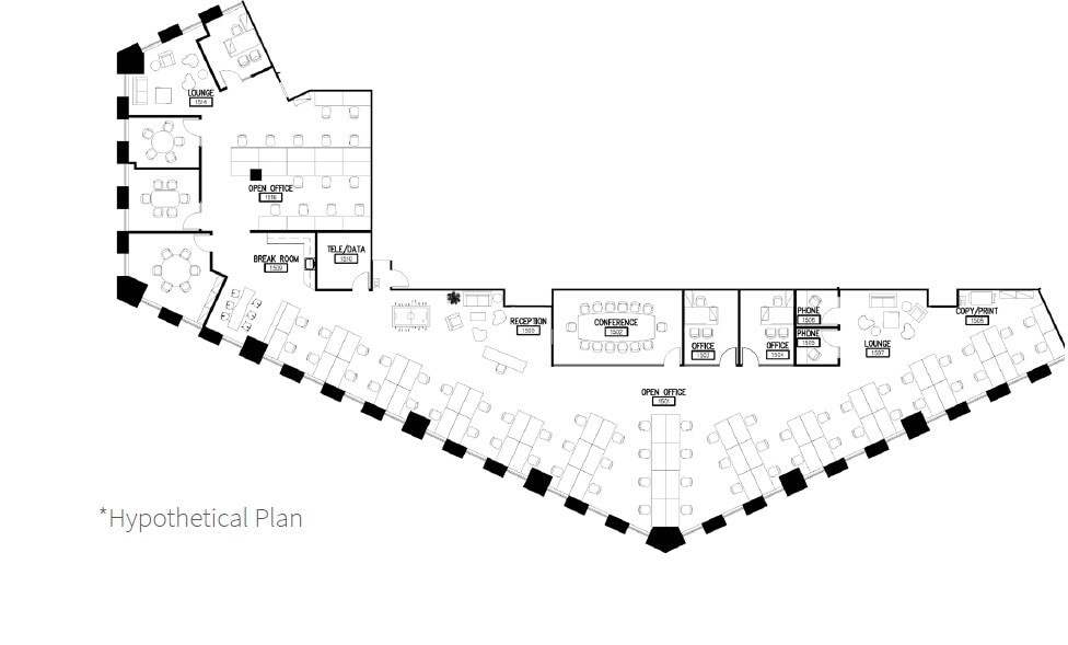 201 Mission St, San Francisco, CA for lease Floor Plan- Image 1 of 1