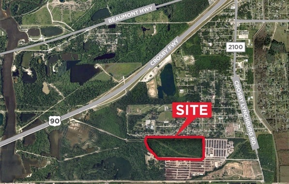 11615 Crosby Lynchburg Rd, Crosby, TX for lease - Aerial - Image 2 of 2