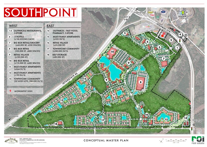 123 John Smith rd, Hardeeville, SC à vendre - Plan cadastral - Image 1 de 2
