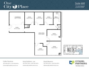 300 Throckmorton St, Fort Worth, TX for lease Floor Plan- Image 1 of 1