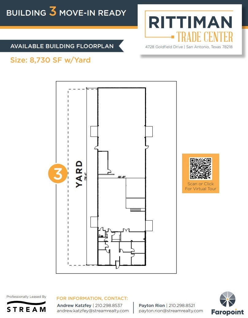 4728 Goldfield, San Antonio, TX à louer Plan d’étage- Image 1 de 1