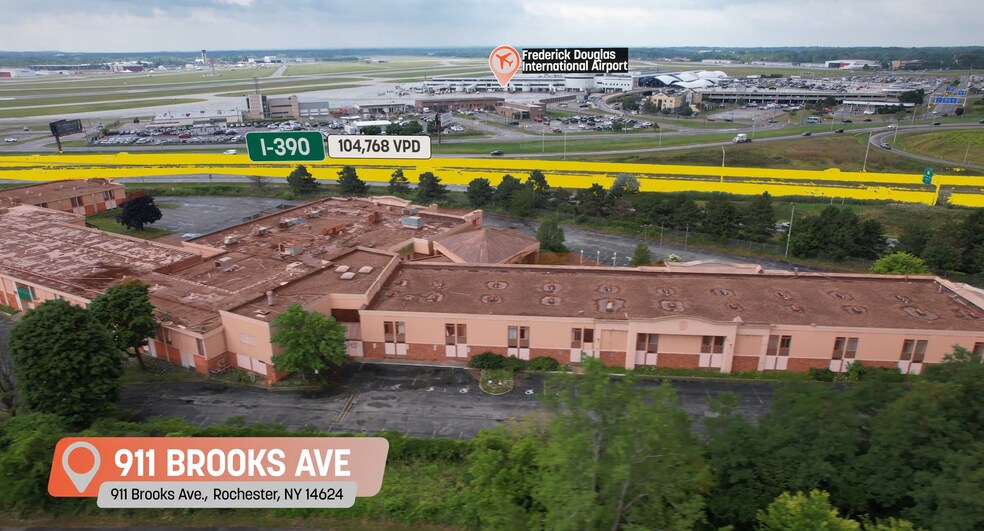 911 Brooks Ave, Rochester, NY à vendre - Photo du bâtiment - Image 2 de 7